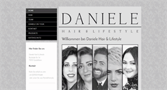 Desktop Screenshot of daniele-hair.de